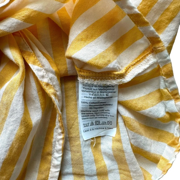 Madewell Shirt Womens Medium Agency Tie Front Top - Picture 5 of 7